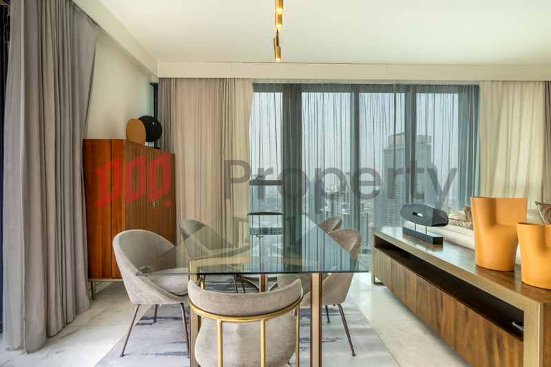 Penthouse | Sea and Burj Khalifa Views | Vacant